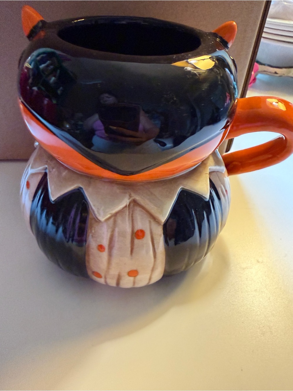 Johanna Parker devil mug Lucifer - Picture 2 of 4
